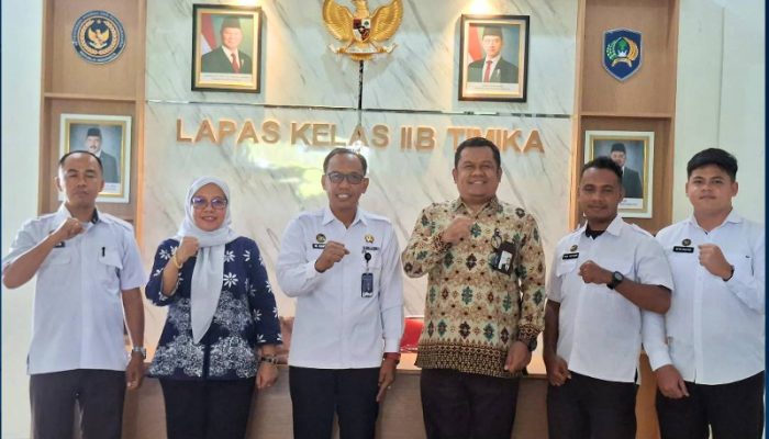 Lapas Timika Terima Kunjungan Kerja Ombudsman