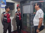 Sambangi Lapas Ampana, Polres Touna Perkuat Sinergi Keamanan