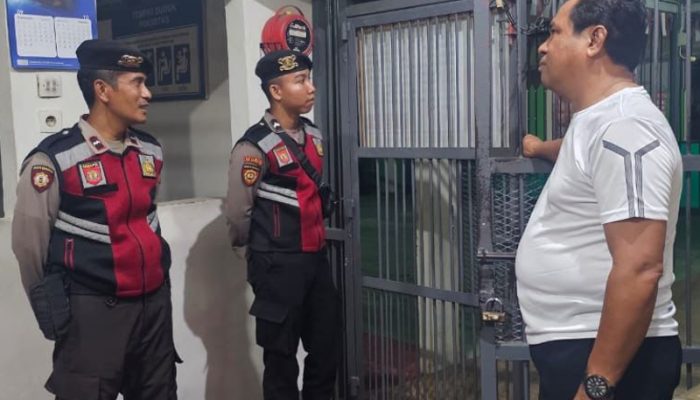 Sambangi Lapas Ampana, Polres Touna Perkuat Sinergi Keamanan