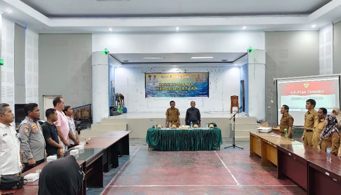 Bangun Sinergi dan Koordinasi Wujudkan Visi Pembangunan Daerah, Pemkab Touna Gelar Rakor Kepariwisataan