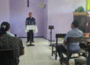 Perkuat Iman dan Karakter WBP, Lapas Ampana Gelar Ibadah Minggu Bersama Bimas Kristen Touna