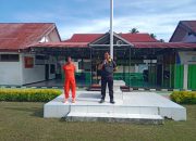 Senam Jumat Pagi, Kalapas Ampana Sampaikan Arahan Edukatif kepada WBP