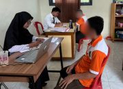 Tim Medis Lapas Ampana Lakukan Skrining TBC WBP Menuju ACF Rontgen Dada