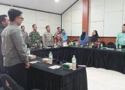 Jamin Keamanan Pemilu, Wakapolres Hadiri Rapat Pleno Data Pemilih