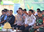 Jamin Pangan, Kapolres AKBP Yanna Pimpin Penanaman Jagung Bibit Unggul di Ampana Kota