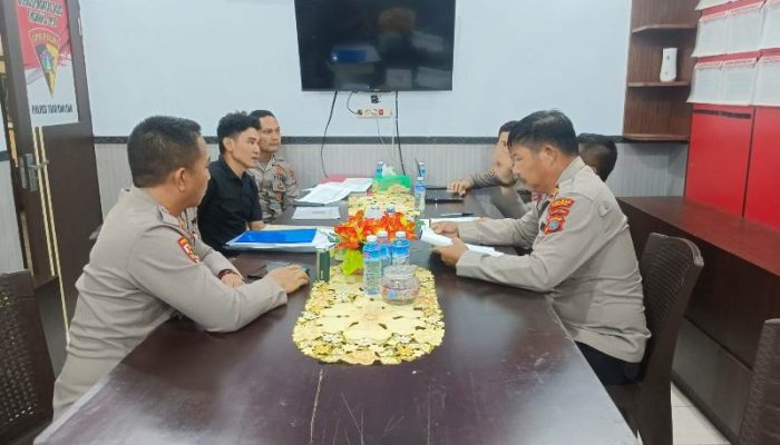 Demi Tata Kelola Bersih, Itwasda Polda Sulteng Audit Fungsi Pengelola PNBP Polres Touna