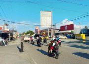 Atasi Kemacetan, Satlantas Touna Gelar Strong Point Pagi Serentak