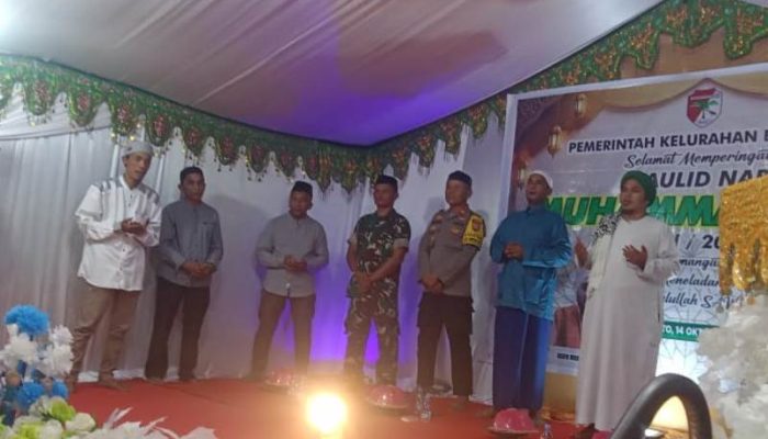 Teladani Akhlak Rasulullah SAW, Kapolsek Ampana Kota Komitmen Tingkatkan Pelayanan Publik