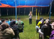 Saluaba Cup Dimulai, Kapolsek Ampana Kota Tekankan Profesionalisme dan Kamtibmas