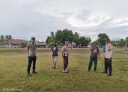 Kawal Ketat Turnamen, Kapolsek Ampana Tete Ajak Peserta Jaga Silaturahmi