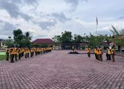 Jaga Stamina Prima, Polres Touna Wajibkan Seluruh Personel Olahraga Pagi Rutin Setiap Jumat