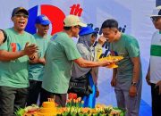 Bupati Ilham Apresiasi Jalan Sehat PT. Bare Jaya Berdikari