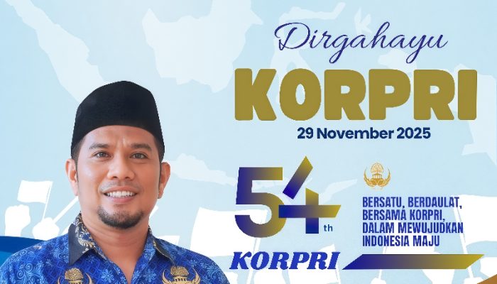 Kepala BPKAD Kabupaten Touna Mengucapkan Dirgahayu Korpri ke-54