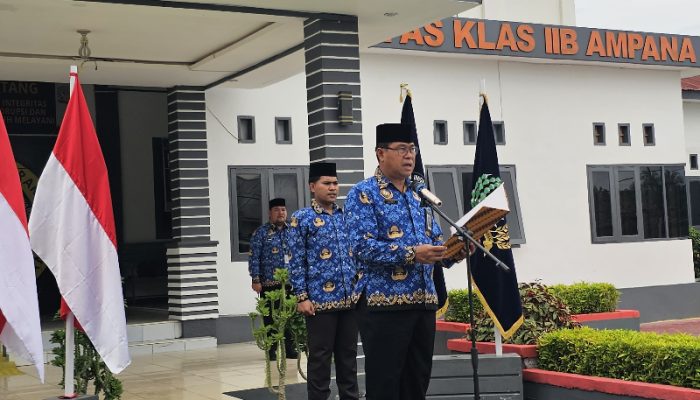 Kobarkan Semangat Kepahlawanan, Lapas Ampana Gelar Upacara Hari Pahlawan Nasional Tahun 2025 dengan Khidmat