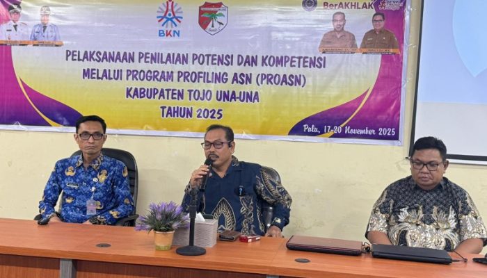 438 ASN Touna Ikuti Penilaian Potensi dan Kompetensi, Sekda Alfian: Langkah Penting Penempatan dan Pengembangan Karier