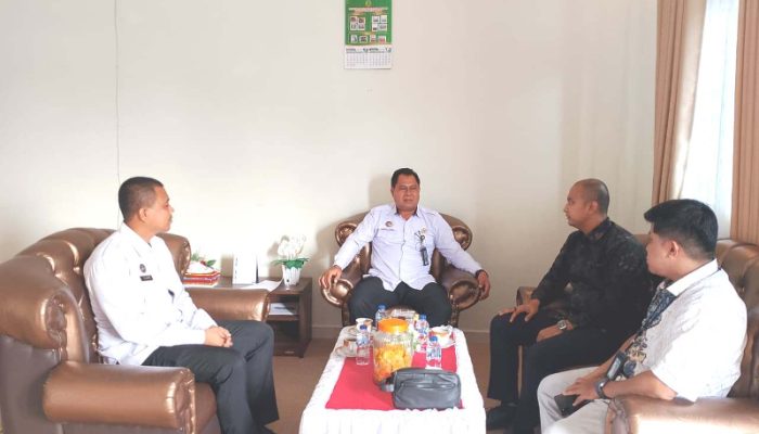 Perkuat Sinergi dan Silaturahmi, Kalapas Ampana Terima Kunjungan Kepala BRI KCP Ampana