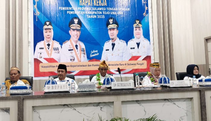 Rapat Kerja Bersama Pemkab Touna, Gubernur Sulteng Perkuat Implementasi Sembilan Berani untuk Masyarakat