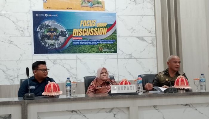 FGD Program Ekspedisi Patriot, Wabup Surya: Langkah konkrit Dorong Pembangunan Berkelanjutan di Kawasan Transmigrasi di Touna