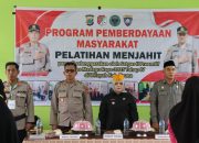 Wabup Surya Apresiasi Pelatihan Menjahit Satgas III Preemtif Ops Madago Raya 2025