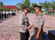 Wakapolres Touna Pimpin Korps Raport, AKP Ngatimin Resmi Sandang Pangkat Kompol Pengabdian