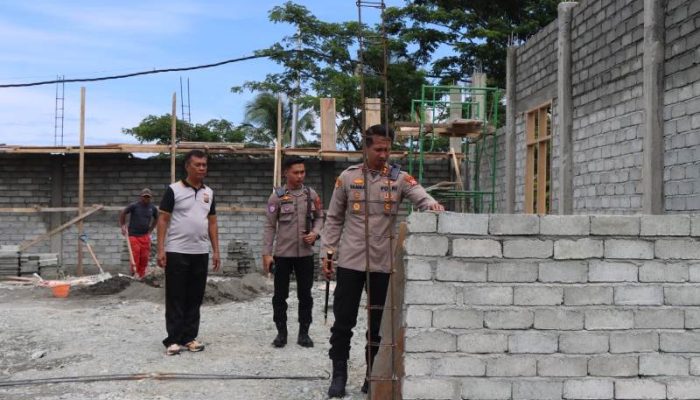 Kapolres Tojo Una-Una Tinjau Pembangunan SPPG Polri, Siap Layani Sekolah Ratolindo