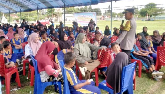 Kapolsek Ampana Tete Gencarkan Sosialisasi Bahaya Narkoba di Urundaka