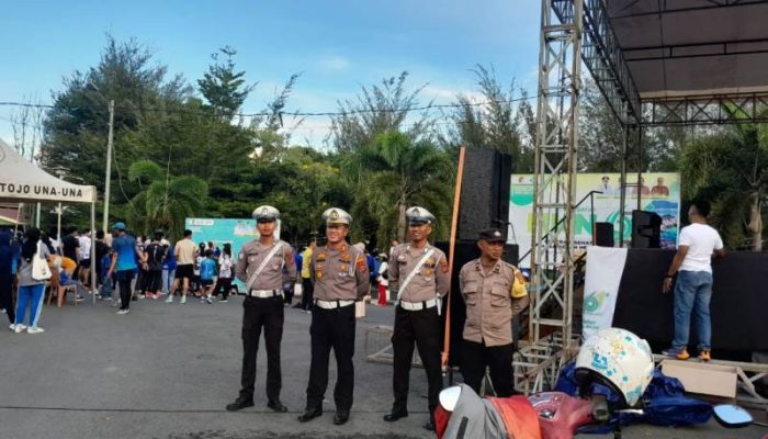 Sinergi Maksimal, Pengamanan HKN 2025 Polres Tojo Una-Una Berjalan Lancar dan Tertib