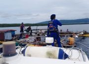 Satpolairud Sisir Ampana Tete, Nelayan Wajib Pakai Pelampung & Dilarang Keras Bom Ikan