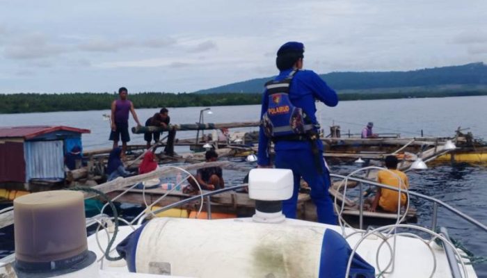 Satpolairud Sisir Ampana Tete, Nelayan Wajib Pakai Pelampung & Dilarang Keras Bom Ikan
