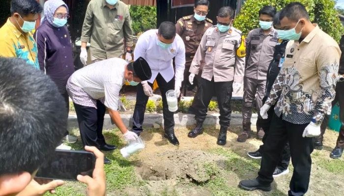 Wakapolres Touna Hadiri Pemusnahan Barang Bukti, Tegaskan Komitmen Kawal Touna Bebas Narkoba