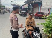 Utamakan Kesadaran, Polres Touna Gencarkan Teguran Persuasif