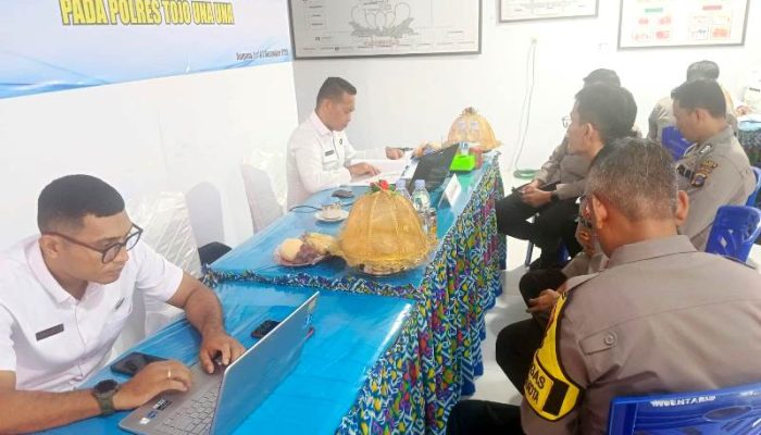 Audit Kinerja Itwasda Polda Sulteng Tinjau Pelaksanaan Program Polres Touna 2025