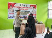 Resmi Ditutup, Wakapolres Touna Ajak Peserta Pelatihan Menjahit Jadi Pengusaha Mandiri