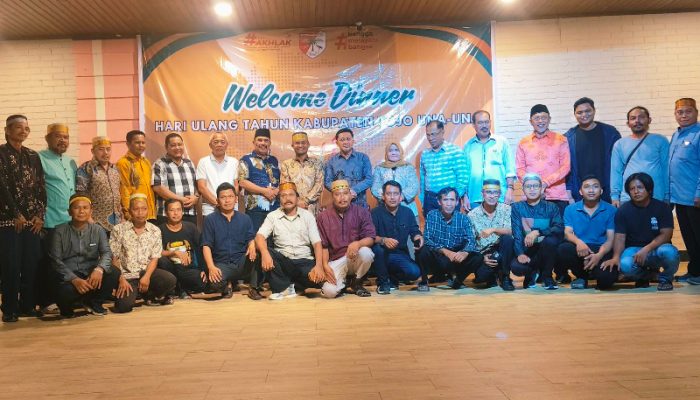 Bupati Ilham Gelar Welcome Dinner HUT ke-22 Kabupaten Touna