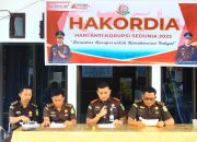 Momentum Hakordia, Kejari Touna Gelar Konferensi Pers Capaian Kinerja Pidsus 2025