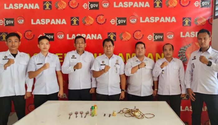 Lapas Ampana Gelar Razia Serentak dan Penggeledahan Blok Hunian Warga Binaan