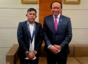 Bertemu H. Muhidin di Jakarta, Moh Fikri Agusti Terima Amanat Politik Menangkan Ilham Lawidu Dua Periode
