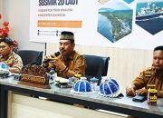 Sekda Touna Hadiri Sosialisasi Seismik 2D Laut