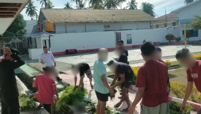 Komitmen Berkelanjutan Peduli Lingkungan, Lapas Ampana Teguhkan Upaya Ciptakan Lingkungan Bersih dan Asri