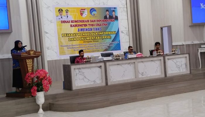 Bimtek PPID, Wabup Surya: Dukung Pengelolaan Informasi dan Dokumentasi  di Lingkup Pemkab Touna