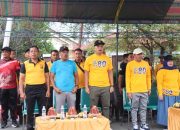 Wakapolres dan Forkopimda Touna Jalan Sehat Peringati HUT PU ke-80