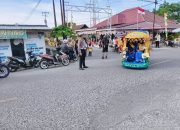 Berkat Pengawalan Ketat Polres Touna, Pawai Bentor Hias HUT Kabupaten Berlangsung Tertib Tanpa Kendala
