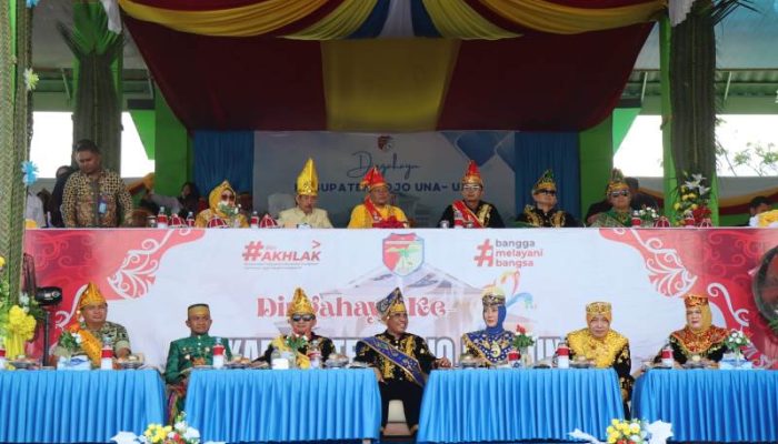 Hadir di Upacara HUT Touna ke-22, Kapolres Pastikan Sinergitas Polri Kawal Pembangunan Daerah