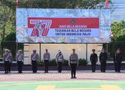 Kobarkan Semangat “Indonesia Maju”, Polres Touna Sukses Gelar Upacara Bela Negara