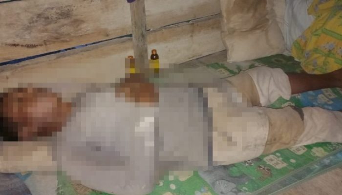 Polsek Ampana Kota Evakuasi Jasad Petani yang Meninggal Saat Istirahat Kerja