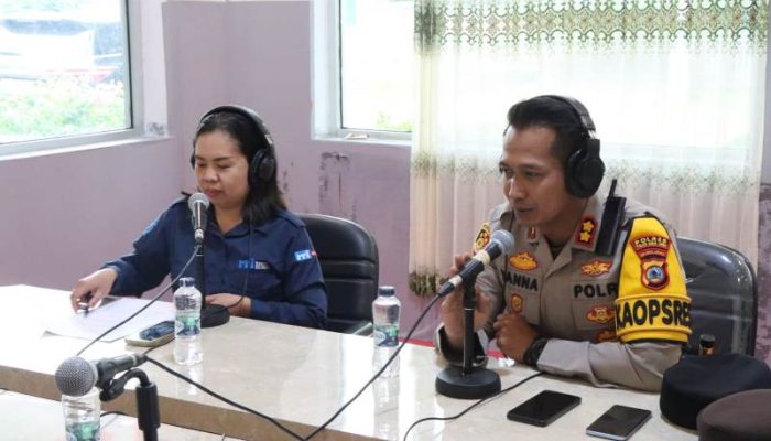 Pastikan Libur Akhir Tahun Aman, Polres Touna Bahas Strategi Pengamanan di RRI Ampana