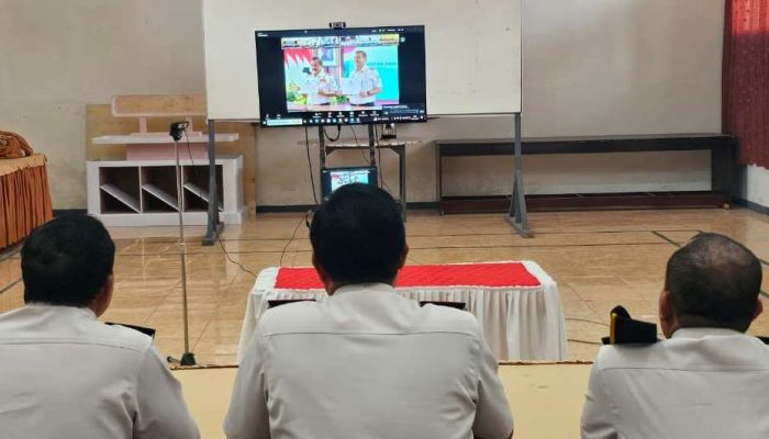 Awali 2026 dengan Komitmen Integritas, Lapas Ampana Ikuti Penguatan Kemenimipas
