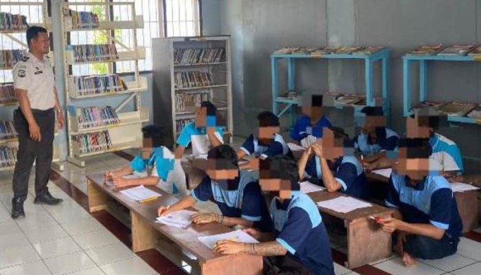 Lapas Tolitoli Gelar Program Pemberantasan Buta Aksara bagi Warga Binaan