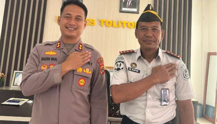 Perkuat Keamanan Lapas, Kalapas Tolitoli Koordinasi dengan Kapolres Tolitoli