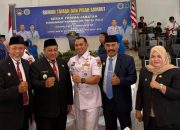 Hadiri Sertijab dan Ramah Tamah Danlanal Palu, Wabup Surya: Pemkab Touna Siap Bersinergi Jaga Stabilitas dan Keamanan Laut